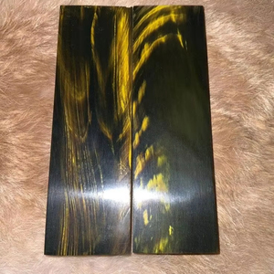Cuerno de búfalo de agua, escamas con mango de cuchillo, Ágata Natural 100%, precio bajo, escamas coloridas de cuerno de búfalo para manualidades - Product Image 1