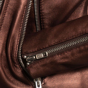 Veste en cuir décontractée pour femmes, imprimée, imperméable, respirante, couleurs et logo personnalisables, vêtement d'extérieur élégant pour l'hiver - Product Image 6