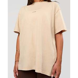 เสื้อยืดโอเวอร์ไซส์ผ้าเจอร์ซีย์ลายตัวอักษร - Product Image 4
