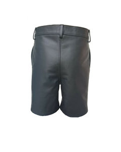 Pantalones cortos de cuero Retro para hombre a la moda con cordones elegantes y ropa de calle al por mayor OEM superventas - Product Image 5