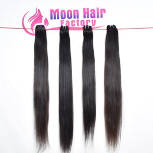 มัดผมมนุษย์แท้จากธรรมชาติแท้100% ไม่ผ่านการทำสารเคมีอินเดียอินเดียอินเดีย - Product Image 2