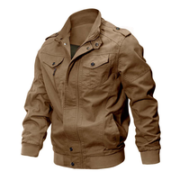 Jaket Varsity Pria Tipis Berkualitas Tinggi untuk Luar Ruangan Musim Dingin, Tiga-in-Satu, Bulu Rubah, Dapat Dibalik, Tahan Air, Ritsleting, Kulit Sapi Asli