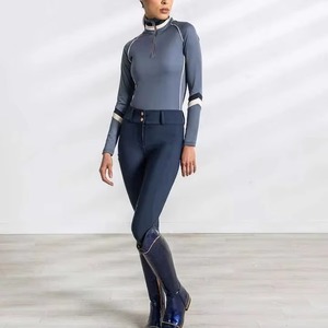 เสื้อผ้าขี่ม้าแขนยาวสำหรับผู้หญิง เสื้อผ้าสำหรับขี่ม้า เสื้อเบสเลเยอร์สำหรับผู้หญิง ผลิตด้วยคุณภาพที่ดีที่สุด - Product Image 6