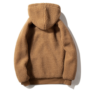 Sweat-shirt à capuche pour homme en coton premium, en molleton brossé, doux, chaud, confortable, décontracté, à manches longues, surdimensionné - Product Image 6