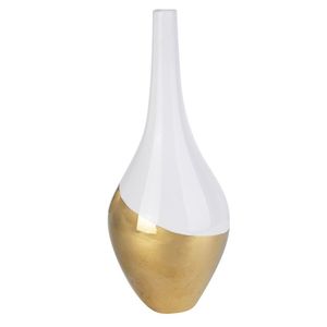 Personalizado hecho a mano último diseño decoración del hogar de calidad superior mesa de metal oro diamante estampado florero para la decoración del hogar - Product Image 3