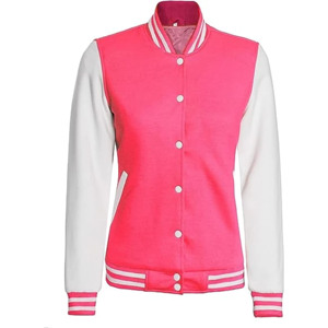 เสื้อแจ็คเก็ตวาร์ซิตี้ทรงครอปสำหรับผู้หญิง คุณภาพสูง สำหรับฤดูใบไม้ร่วงและฤดูหนาว เป็นมิตรต่อสิ่งแวดล้อม กันลม ระบายอากาศได้ดี แห้งเร็ว ซับในผ้าไหม ผ้าวูล/วิสโคส - Product Image 1