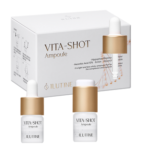 Ampoule liquide éclaircissante à la vitamine C stabilisée pour un teint clair et uniforme, soin éclaircissant léger K-Beauty, résultats en 2 semaines - Product Image 1