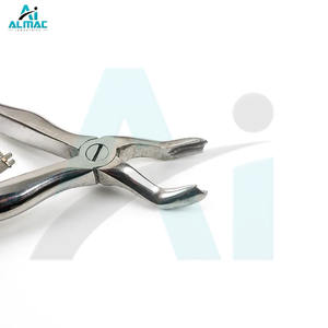 ALMAC Lot de 10 pinces manuelles en acier inoxydable pour l'extraction des dents, poignée ergonomique pour instruments de chirurgie dentaire pour adultes - Product Image 5