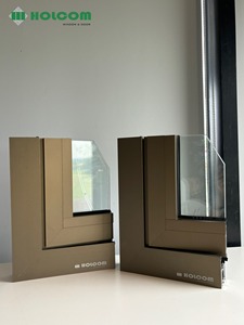 Ventanas abatibles de aluminio con rotura térmica Mosquitera de estilo plegable para aislamiento térmico Solución de diseño gráfico personalizado - Product Image 3