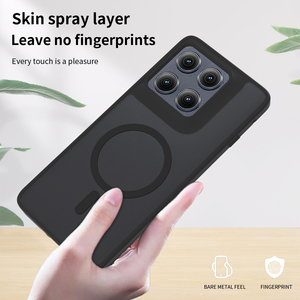 Chargement magnétique prix d'usine Skin-Feel coloré translucide mat antichoc étui de téléphone portable pour Moto edge 2025 - Product Image 3