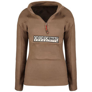 Veste en polaire classique à col montant et fermeture éclair sur le devant avec poche pour femmes, élégante, respirante, douce, isolée et confortable - Product Image 5