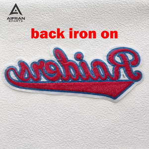 ป้ายยางนิ่ม PVC แบบกำหนดเองของ AIFRAN พร้อมโลโก้แบรนด์ และแผ่นปักแบบรีดติด  ขั้นต่ำในการสั่งซื้อน้อย - Product Image 4