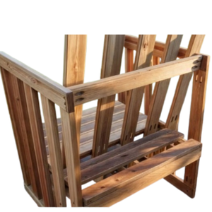 Sillas de Comedor Modernas, Ecológicas y Ligeras de Teca para Exteriores, con Construcción Duradera y Acabado Liso, para Jardines, Playa o Áreas de Comedor - Product Image 3