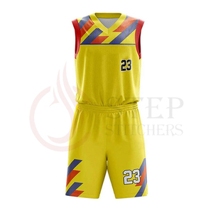 Uniforme de basket-ball de haute qualité, prix haut, Design personnalisé, séchage rapide, respirant, uniforme de basket-ball - Product Image 1