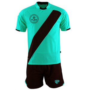 Maillots de football personnalisés de qualité supérieure, respirants et confortables, service OEM, pour hommes adultes, coupe automatisée courte - Product Image 5