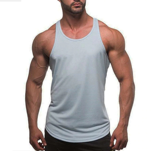<b>Men</b> tank Top with Customized logo Wholesale Custom Logo Summer Season Comfortable Cotton Blank <b>Men</b> Tank Top - Product Image 2