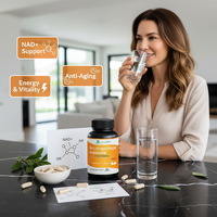 Capsules de chlorure de nicotinamide riboside (NR) de haute pureté de qualité supérieure