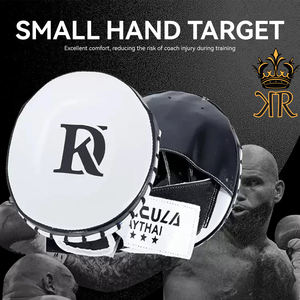 Almohadillas de Entrenamiento de Boxeo MMA de Cuero PU Personalizadas con Logotipo, Almohadillas de Patada para Entrenamiento - Product Image 2