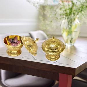 Premium <b>Ceramic</b> <b>Serving</b> <b>Bowl</b> for Dates Dry Fruits Nuts Stylish Durable Kitchen Tableware for Family Gatherings - Product Image 5