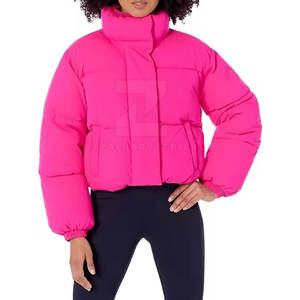 Chaqueta Acolchada para Mujer, Diseño Popular, para Invierno, Transpirable, Ecológica, Impermeable, Personalizable por Delante, Largo Regular - Product Image 1