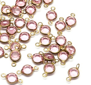 ดูดี 14 มม.สีฟ้า Topaz รูปหัวใจตัวเชื่อมต่อสี่ห่วงเครื่องประดับเงินสเตอร์ลิงสําหรับสวมใส่เครื่องประดับทําด้วยมือ Connector - Product Image 3