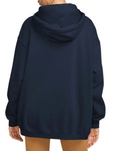 Sweatshirts à capuche surdimensionnés pour femmes, pulls décontractés à la mode à manches longues, sweatshirts à capuche imprimés couleur unie pour femmes, nouvel arrivage - Product Image 4