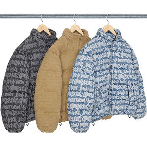 2025 <b>Top</b> Seller High Quality Custom Design Puffer Jacket Winter Puffy Quilted Padded Canvas Jacket Waterproof Bubble Jacket - Product Image 1