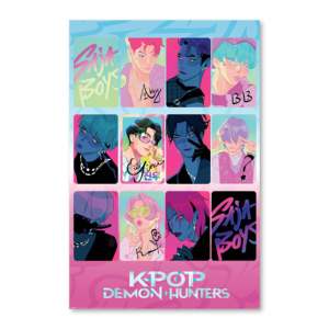 K-Pop Huntrix & Saja Boys <b>Poster</b> Set Demon Hunters Wall Art-Paper Material - Product Image 5