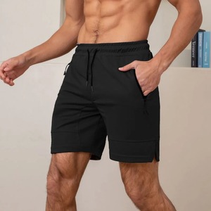 Short pour hommes Shorts de basket-ball et de course à séchage rapide pour hommes Vêtements de sport d'entraînement de gymnastique décontractés respirants avec motif solide - Product Image 6