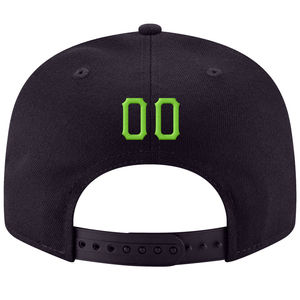 Gorras de béisbol originales Snapback con logotipo bordado personalizado de alta calidad, gorras de malla ajustadas con ala plana americana - Product Image 6