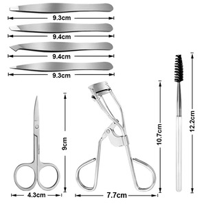 7 Tips In 1 Private Label Volume Eyelash Extension <b>Kit</b> Cosmetic Lashing Tool Set <b>Lash</b> Eyebrow Tweezers - Product Image 1