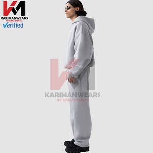 Nouvel arrivage de sweats à capuche pour hommes et femmes sweat à capuche léger avec fermeture éclair sur le devant sweat à capuche avec cordon de serrage coton mélangé décontracté Streetwear - Product Image 3