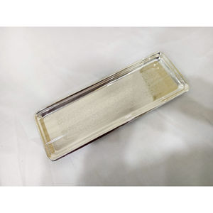 Metal <b>Food</b> Serving Tray Rustic Stainless Stee Gold <b>Color</b> Tray With Brass Handle Wholesale <b>Food</b> and Beverages Serving Tray - Product Image 6