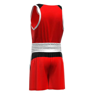 Chaleco de boxeo y kit corto Uniforme de boxeo Uniformes de poliéster 100% Uniforme de boxeo unisex a la venta - Product Image 2