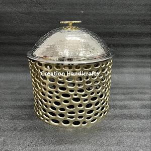 Nouveauté, chauffe-plat rond en métal au design élégant, chauffe-plats, casserole, marmite pour buffet - Product Image 4