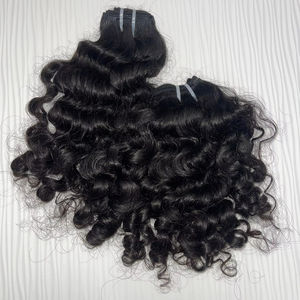 Venta al por mayor 100% Original extensiones de cabello Virgen sin procesar cutícula alineados cabello humano India productos de distribuidores de alta calidad - Product Image 1