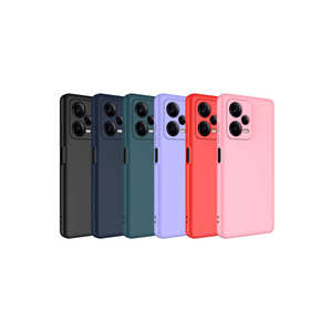 Étui en silicone liquide premium ajusté de la série Mara pour Redmi Note 12 Pro Plus 5G, coque de protection pour téléphone portable en matériau PC - Product Image 3