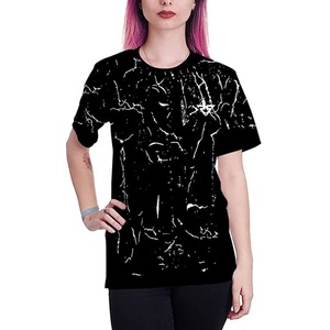 เสื้อยืดพิมพ์ลายสำหรับผู้หญิงเสื้อยืดพิมพ์ลายซับลิเมชันออกแบบได้ตามต้องการ - Product Image 1