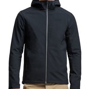 Veste softshell respirante coupe-vent imperméable au design personnalisé pour hommes-veste softshell - Product Image 2