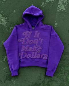 เสื้อมีฮู้ดผ้าฟลีซผ้าฝ้ายออร์แกนิกสำหรับผู้ชายขนาดใหญ่100% ตัวอักษรพิมพ์ลาย3D แนวสตรีทวินเทจสำหรับฤดูหนาว - Product Image 1