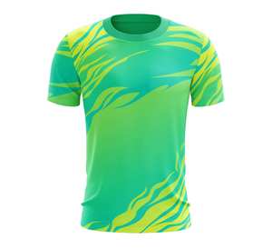 Venta al por mayor 180gsm 100% Poliéster O-cuello Camisetas para hombres Transpirable Secado rápido Estilo formal Carta Sublimación Impresión Stock - Product Image 3