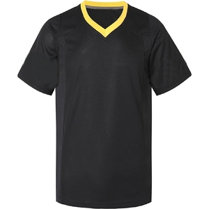Maillot en maille noire et jaune de haute qualité, maillot en maille sur mesure, uniforme de football américain, maillot de football américain - Product Image 4