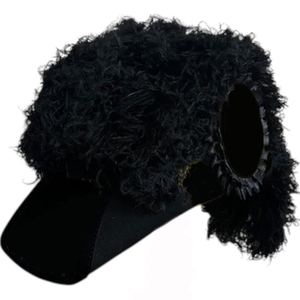 Chapeau d'officier de la Ligne des Chevaliers Templiers de l'Illinois, entièrement noir avec plumes - Product Image 2