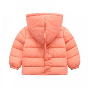 Chaqueta acolchada cálida de invierno con capucha para niños y niñas, chaqueta acolchada cálida para niños con tira reflectante y características de seguridad - Product Image 2