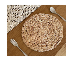 High Quality Handmade <b>Round</b> Seagrass Dining Table <b>Placemat</b>, Wicker Seagrass Charger Perfect Home Decoration - Product Image 1