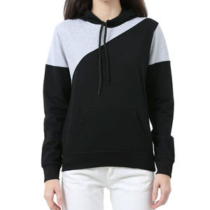 2026 nueva llegada OEM pulóver sudaderas con capucha de mujer de manga corta transpirable 100% algodón moda de invierno ropa corta sudaderas con capucha - Product Image 1