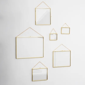 AK thủ công mỹ nghệ handmade chất lượng cao cấp Brass Glass Khung ảnh tùy chỉnh thiết kế cổ điển giữ ảnh cho trang trí nội thất/đám cưới 1 - Product Image 3