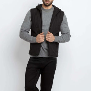 Gilet d'hiver réversible pour homme tendance, sur mesure, léger, respirant, confortable, matériau durable - Product Image 4