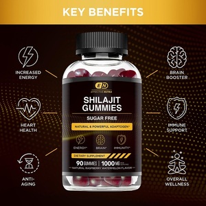 Precio al por mayor Etiqueta Privada Himalayan Shilajit extracto en polvo resina pura Shilajit Gummies suplemento de hierbas - Product Image 4