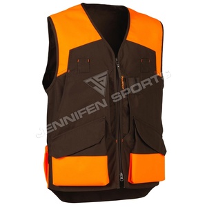 New Casual Outdoor Hunting Sports Coats Zip Pocket <b>Vest</b> 100% Waterproof Cotton Canvas <b>Utility</b> Gilet Men's Cowhide <b>Vests</b> & Waist - Product Image 1